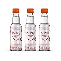 Vista 19 de sodastream SodaStream BOWBLY DROPS PEACH 3PK, PEACH, 4 FL OZ Paquete variado Berry Bliss