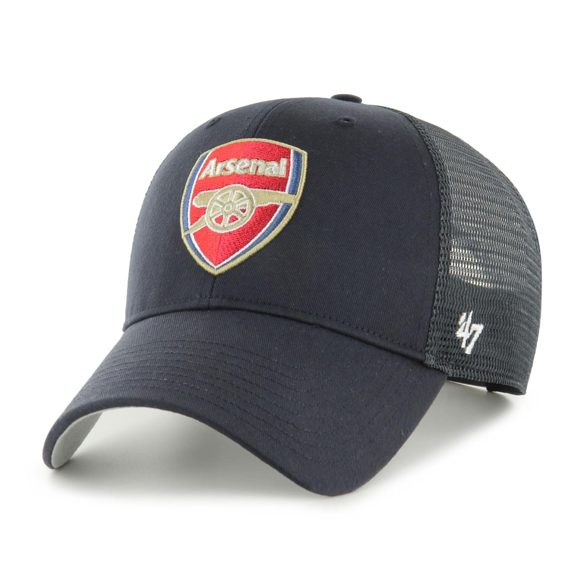 Unisex Fc Arsenal #36424 47 Fc Arsenal Epl Most Value P. Branson Blue Adjustable Trucker Cap