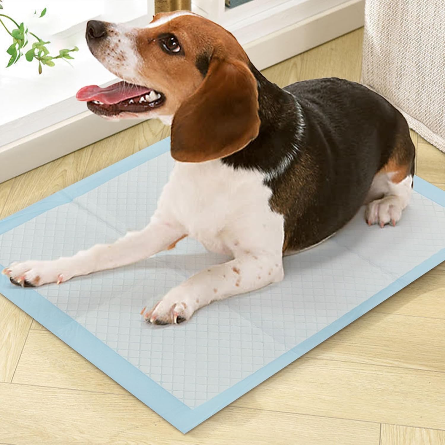 100pcs Disposable Underpads Incontinence Pads, Bed Covers, Puppy Training | Thick, Super Absorbent Protection for Kids, Adults, Pets Elderly | Liquid, Urine, Accidents, 17.7x23.6''