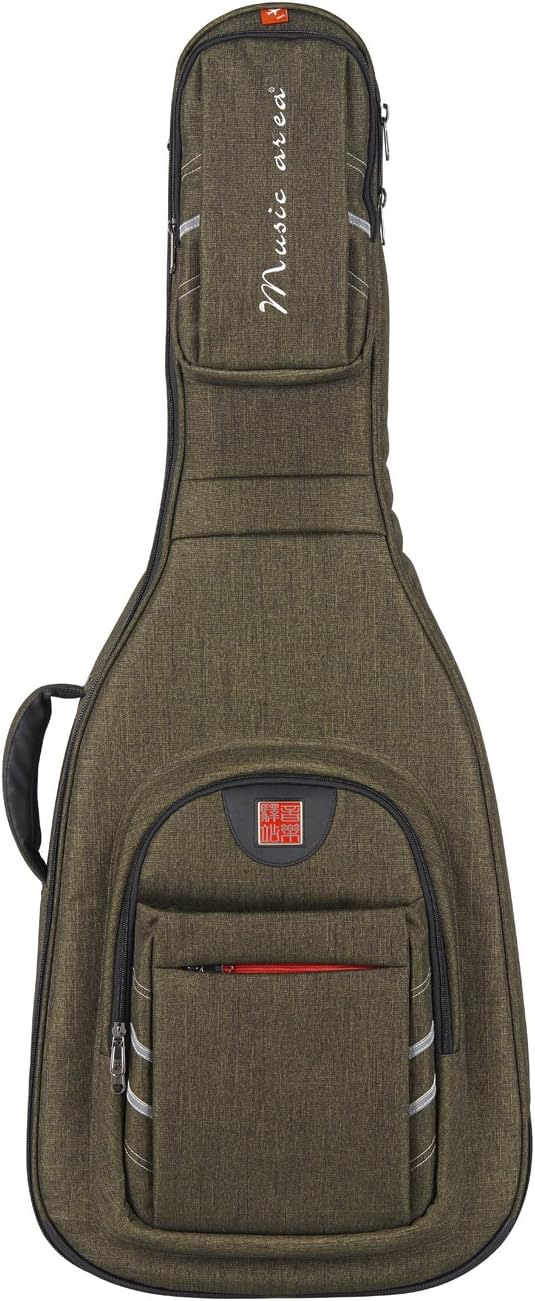 Music Area Wind 30 Series Acoustic Bag-Green (WIND30-DA-GRN)