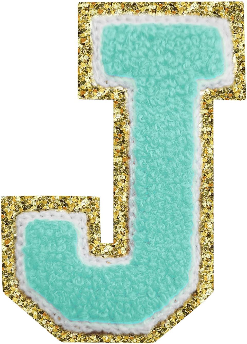 Letter Patches Iron on 3Pcs Chenille Letters for Jackets