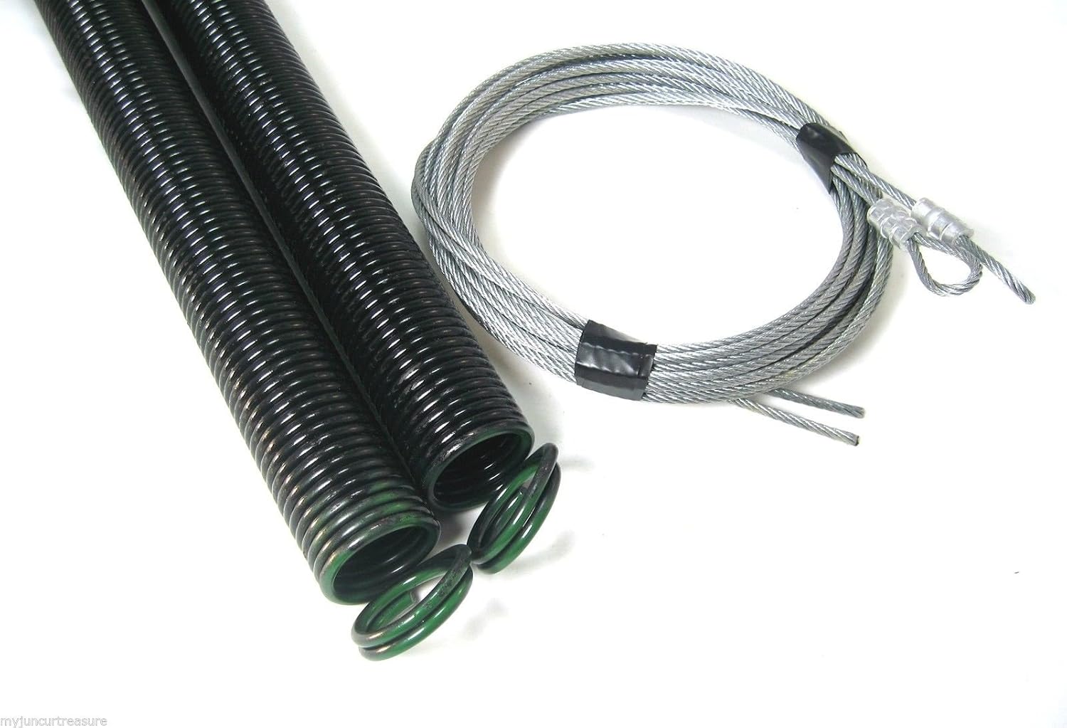 Thaisan7, Garage Door Extension Springs for 7' High Door, Door Weight 200 (Tan