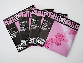 Amazon.co.jp: THOMASTIK SPIROCORE スピロコア チェロ弦セット 1/2