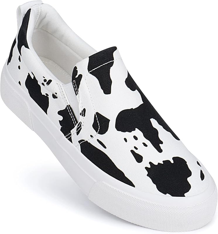 JENN ARDOR Slip On Sneakers Women Comfortable Walking Slip On Shoes Women Memory Foam Womens Fashion Loafers for Women Casual Shoes for Women Flats