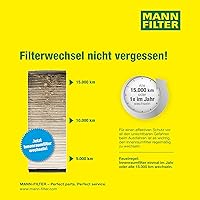 Vista 5 de Mann-Filter - CUK 3461 Filtro de cabina con carbón activado para determinados modelos de Mercedes-Benz