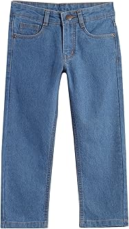 Boys Mid Rise Slim Jeans Streatch