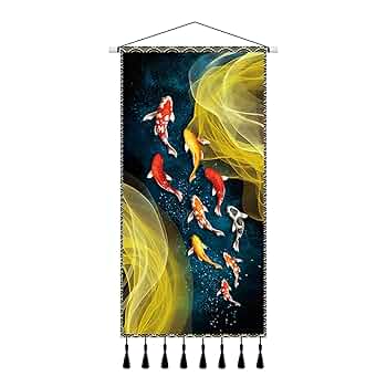 タペストリー　壁掛け Amazon.co.jp: [LJKI] 掛け軸 タペストリー 70x140cm 縦長 北欧