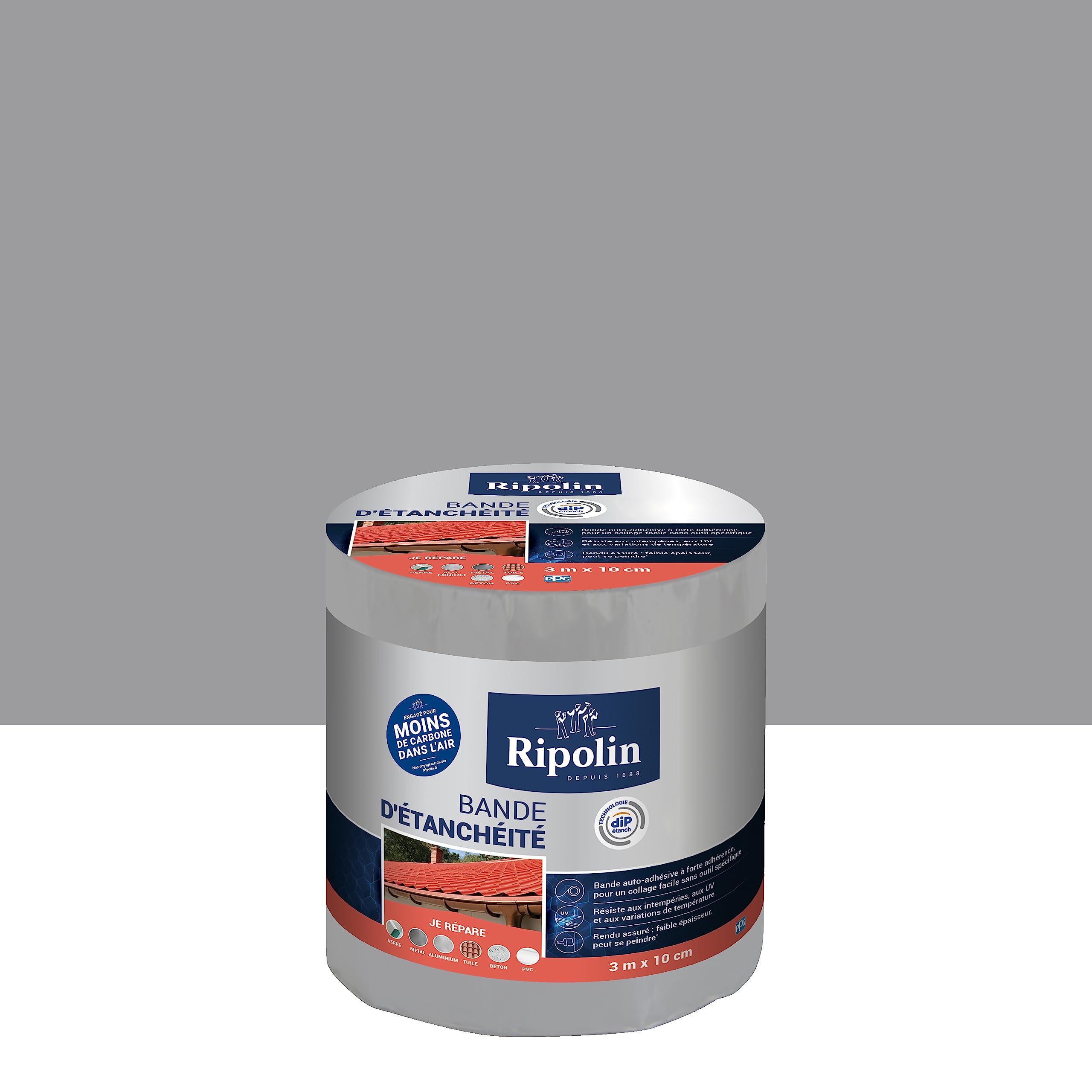 RIPOLIN 648110 Sealing Tape, Grey - Image 2