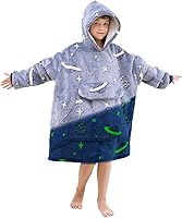 Vista 9 de UOMNY Manta con Capucha Portátil para Niños Mantas Portátiles