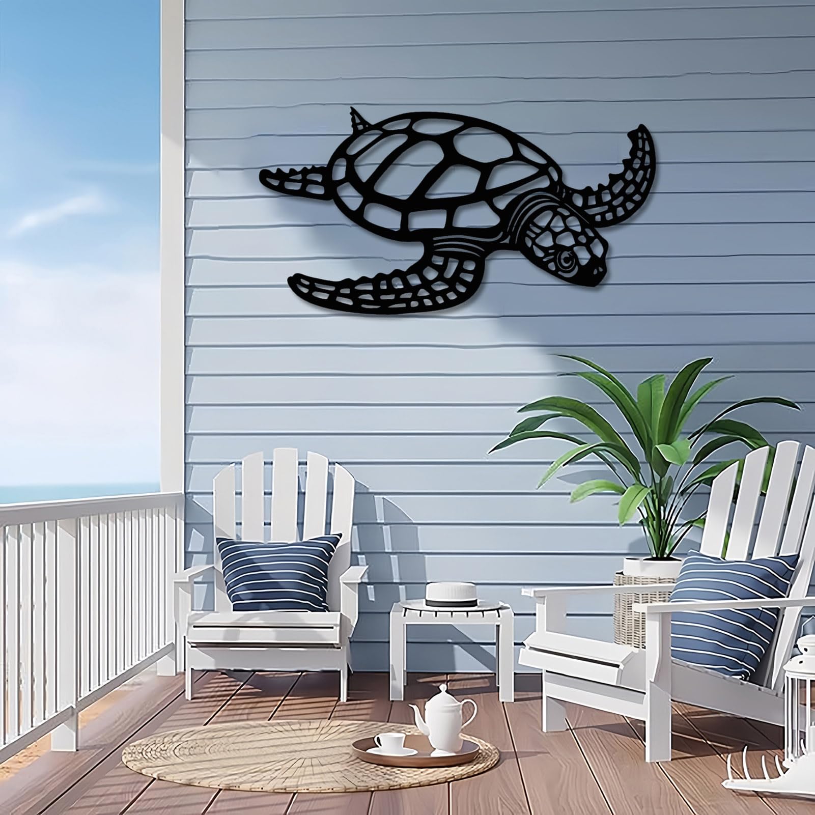 Amazon.com: Sea Turtle Metal Wall Art, Metal Sea Turtle Wall Decor