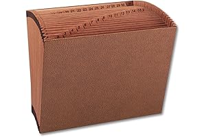 1InTheOffice 31-Section Expanding File Folder: Ultimate Organizational Solution