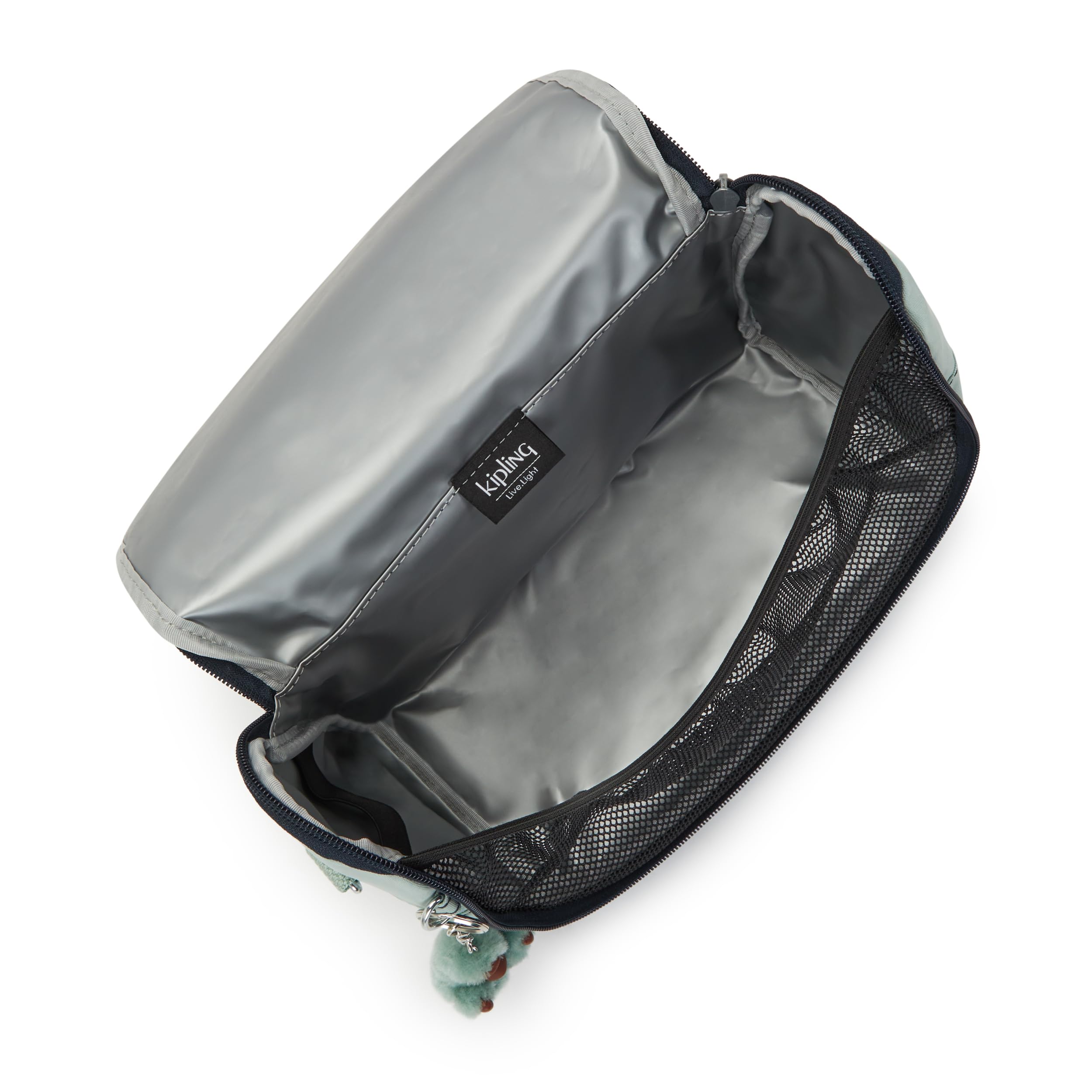 Kipling New Kichirou, Bolsa Térmica Porta Alimentos 6 L de Capacidad, 23 cm, Sea Green Bl