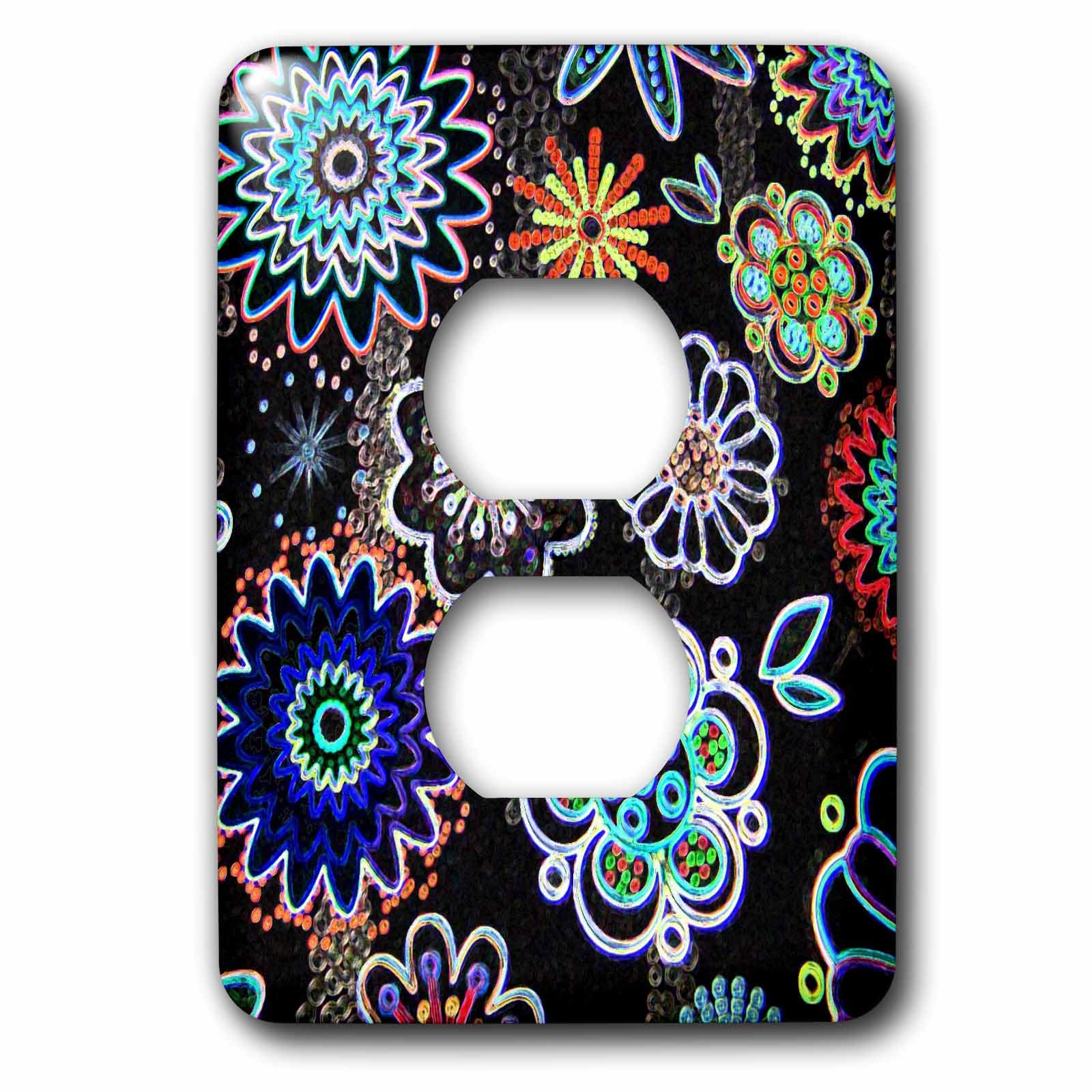Cache-prise New World 2 3dRose lsp_24029_6 pour sublimer l ambiance de la chambre