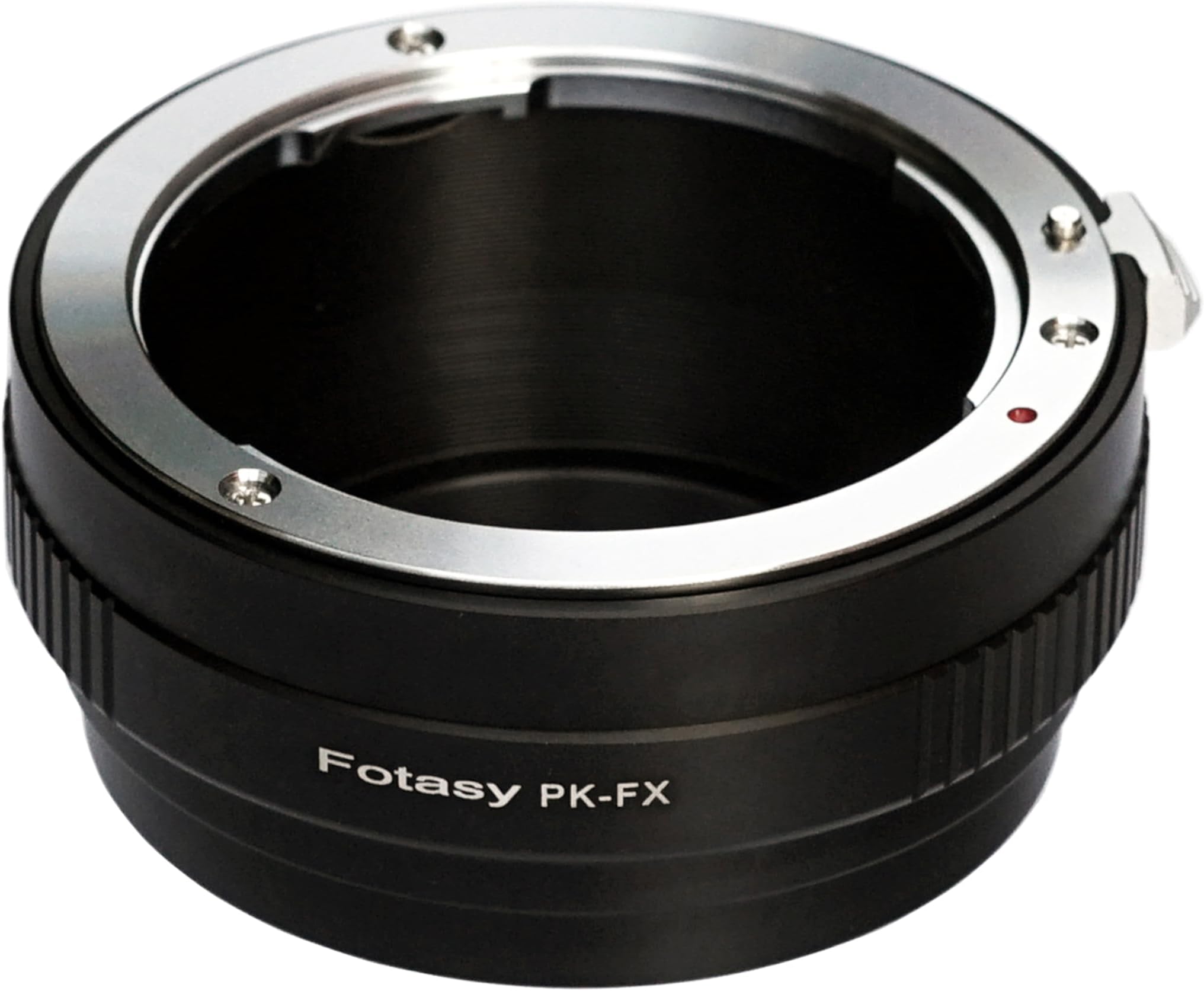 PK lens to Fuji X Adapter, Adapter for Pentax K Mount, Compatible with Fujifilm X-Pro1 X-Pro2 X-Pro3 X-E2 X-E3 X-A10 X-T1 X-T2 X-T3 X-T4 X-T10 X-T20 X-T30 X-T30II X-T100 X-H1