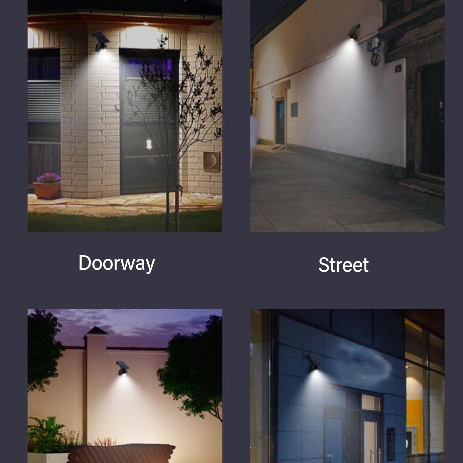 Fałszywa Kamera Bezpieczeństwa Zasilana energią słoneczną, Atrapa Kamery Bezpieczeństwa z Reflektorami Aktywowanymi Ruchem, Symulowany System Nadzoru Wewnątrz Domu i Firmy