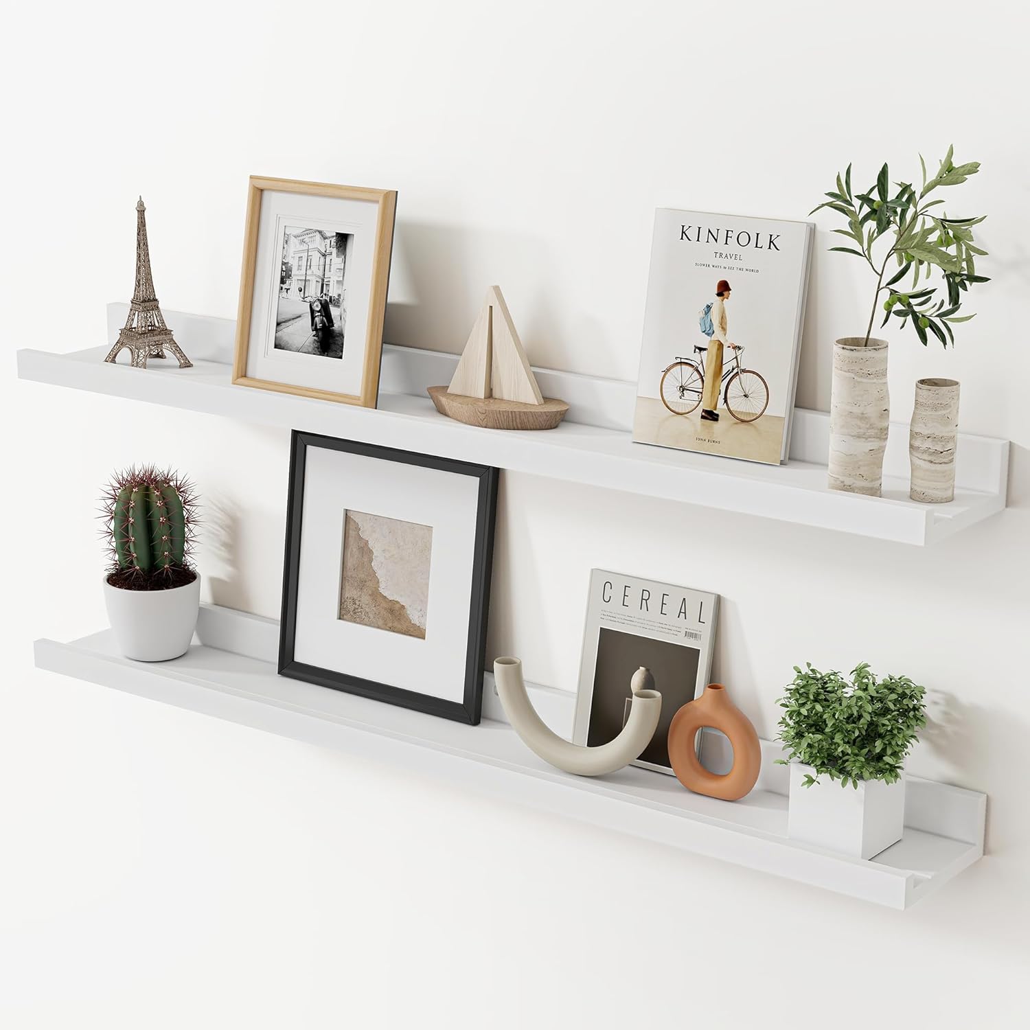 Floating Picture Shelves