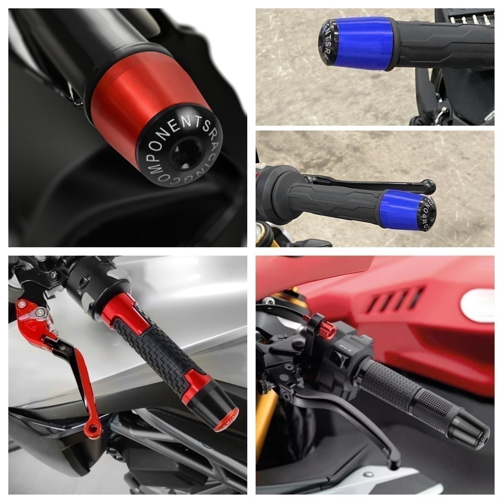 Motorcycle Passenger Handgrips Aluminum for Honda CBR 1000 RR 2004-2007 Tank Grab Handle from Motorcycle Mirrors - price 112.6