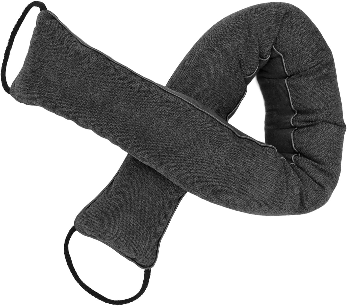 Yosoo Health Gear Door Snake Draft Stopper, Washable Under Door Draft Blocker for Home, Noise Blocking Doors Bottom Air Stopper (Dark Gray)