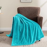 Vista 440 de BEDELITE Fleece Blanket White Throw Blanket for Couch & Bed, Luxury Plush Cozy Fuzzy Blanket 50" x 60", Super Soft Warm Lightweight Throw Blanket