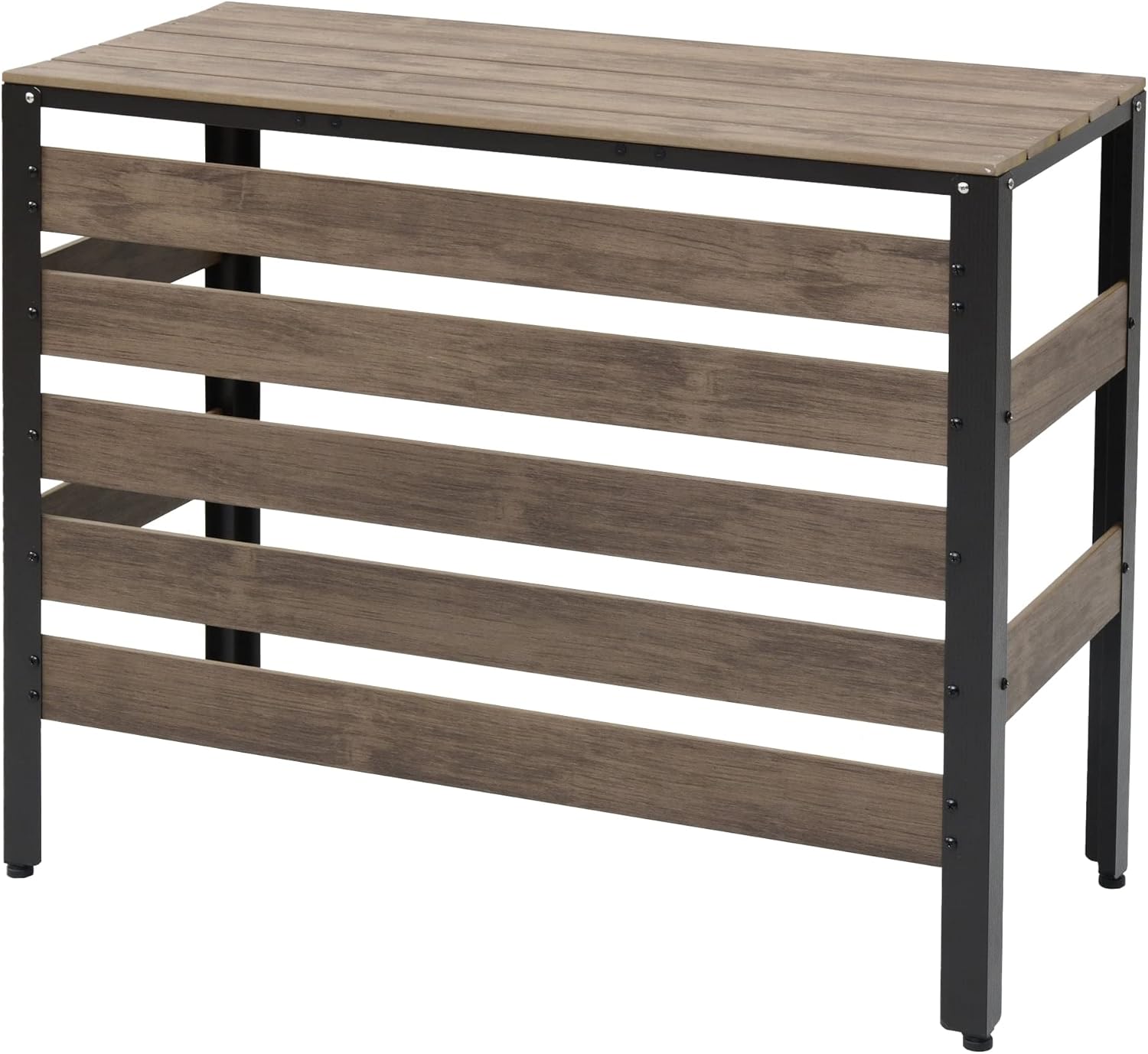 廃盤品 IKEA ブラックコーナーシェルフ スチール・ガラス製 IKEA