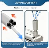 Lumoryx Adaptateur PTFE 4-en-1 pour Imprimante 3D Bambu Lab A1/A1 Mini - 4