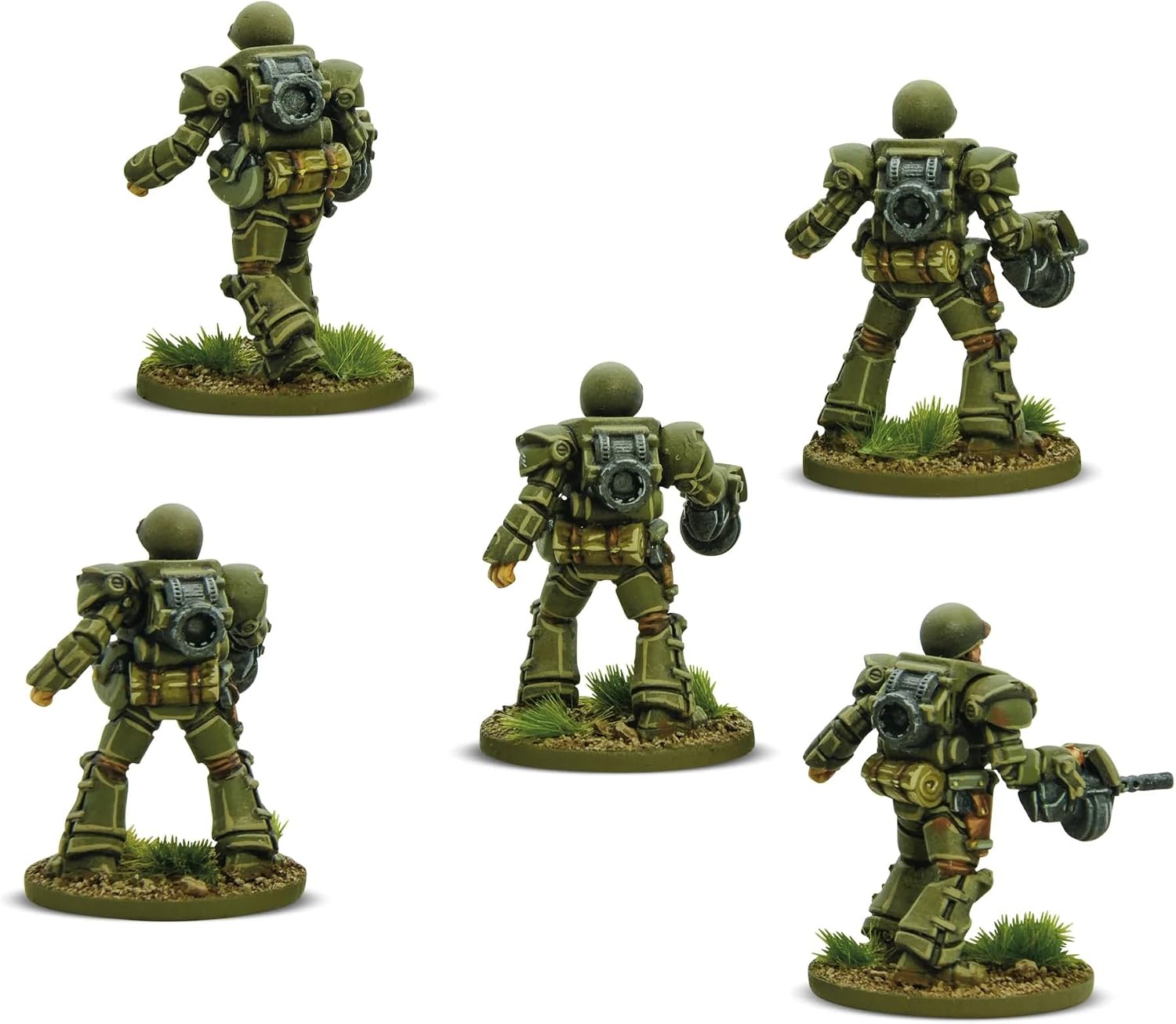 US Heavy Infantry - United States Miniatures for Konflikt 47 Highly Detailed 28mm Scale Miniatures by Warlord Games
