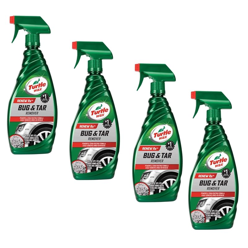 Turtle Wax T-520A Removedor de Insetos e Piche em Spray 473 mL – Kit com 4 unidades