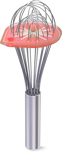 Vista 12 de Whisk Wiper - Limpia un batidor fácilmente - Herramienta de cocina multiusos, fabricada en Estados Unidos - Incluye batidor de acero inoxidable