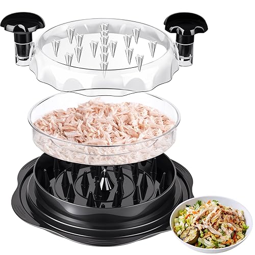 Chicken Breast Shredder, Chicken Shredder Tool Twist Large, Visible Meat