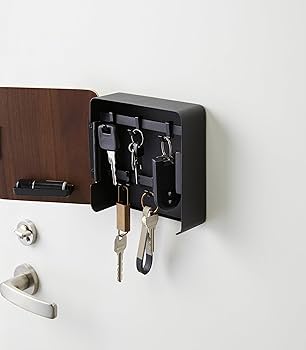 Amazon.com: Yamazaki Home Rin Square Magnetic Key Cabinet