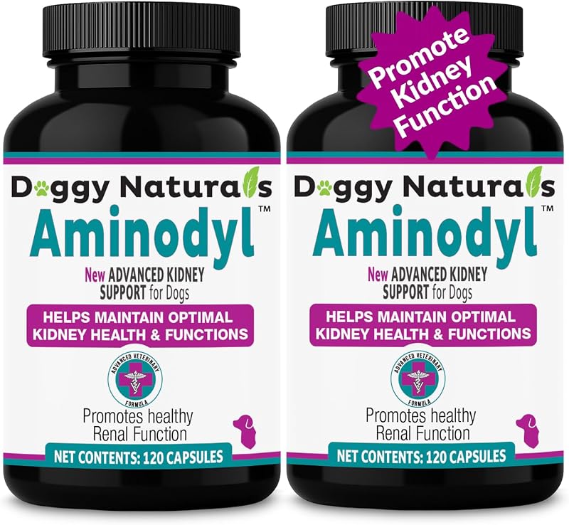 Suplemento de Aminoácidos AMINODYL para Cães e Gatos 1100 mg com 240 Cápsulas para Polvilhar