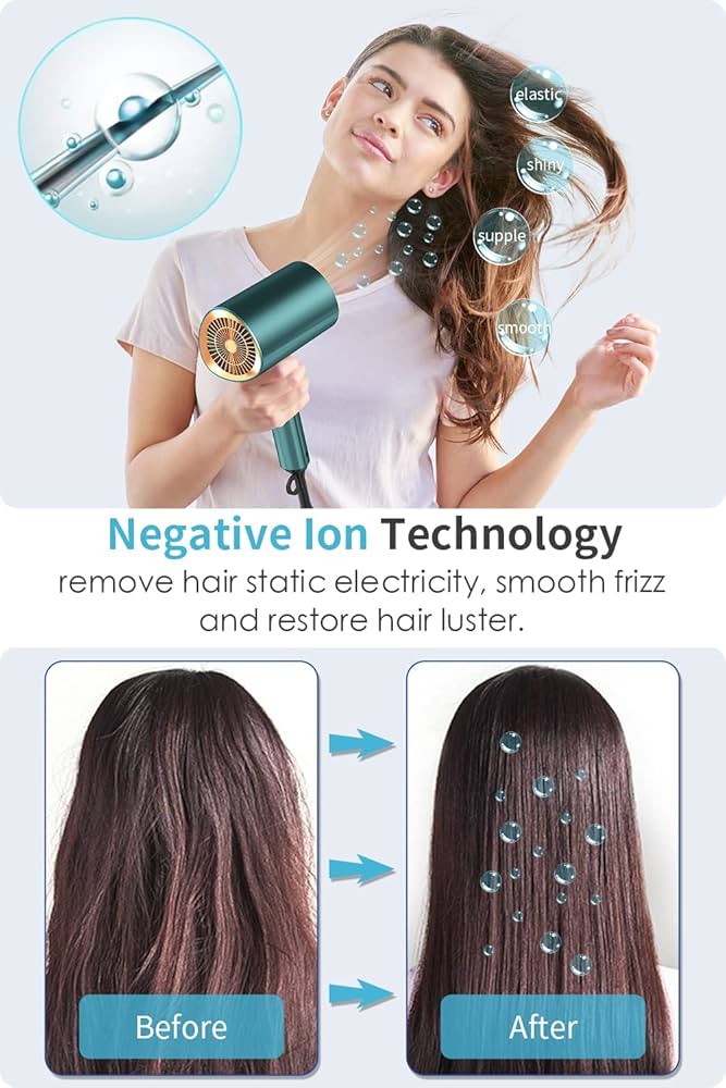 Amazon.com : Dxliwky Professional Ionic Hair Dryer Blow