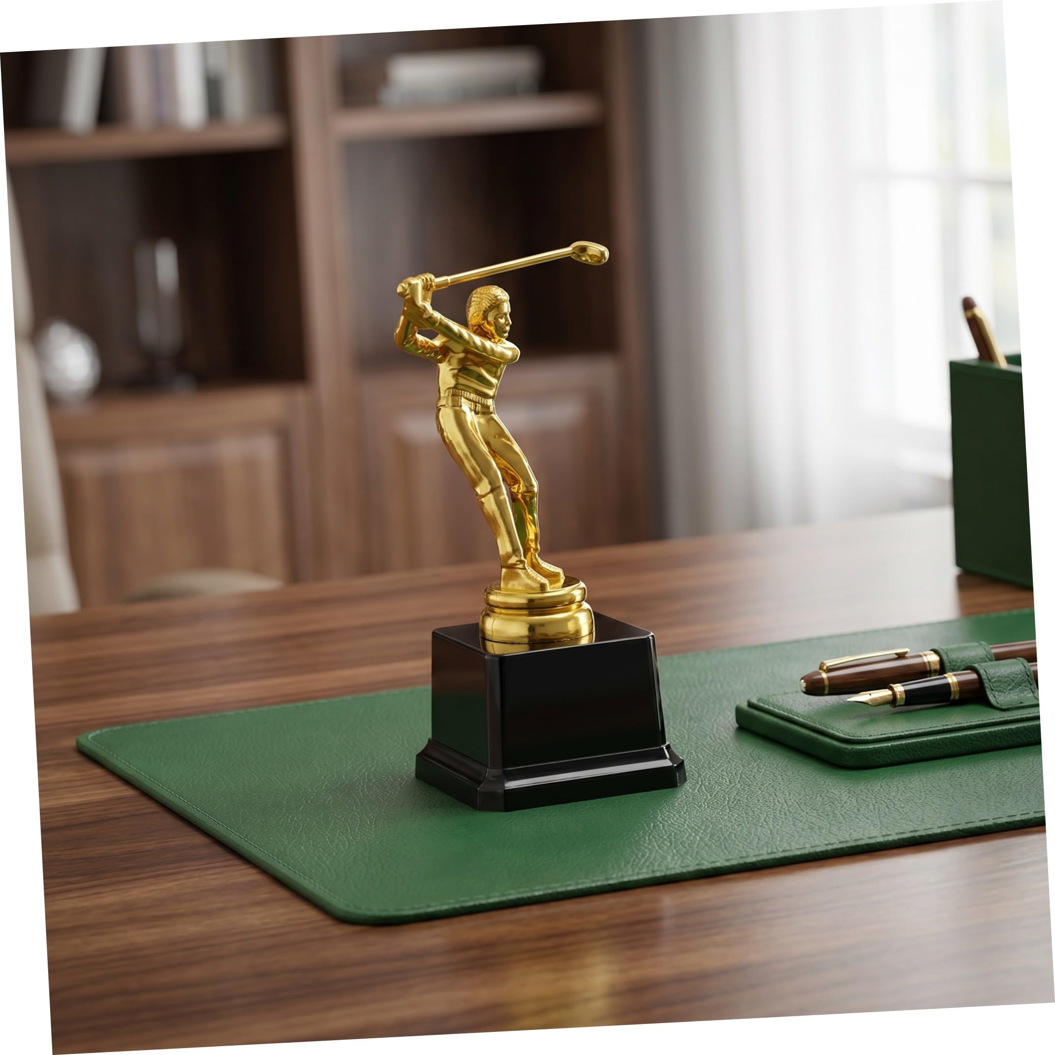 Trofeo de Golf Dorado 1 Pieza en Abs, Figura Deportiva