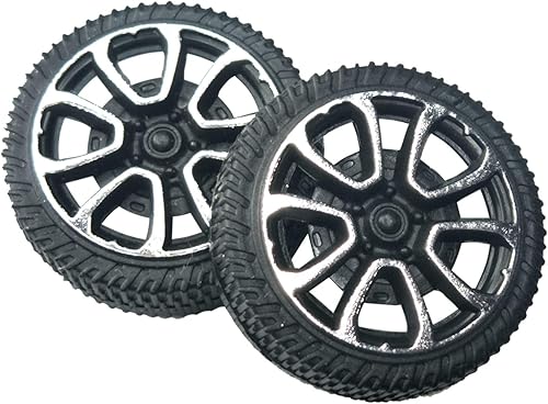 Miniatura 6 de EUDAX Rollo de plástico de 1.181 in x 0.354 in, eje de 0.079 in de diámetro y eje STEM de 0.079 in x 3.937 in, eje redondo para bricolaje, juguete a