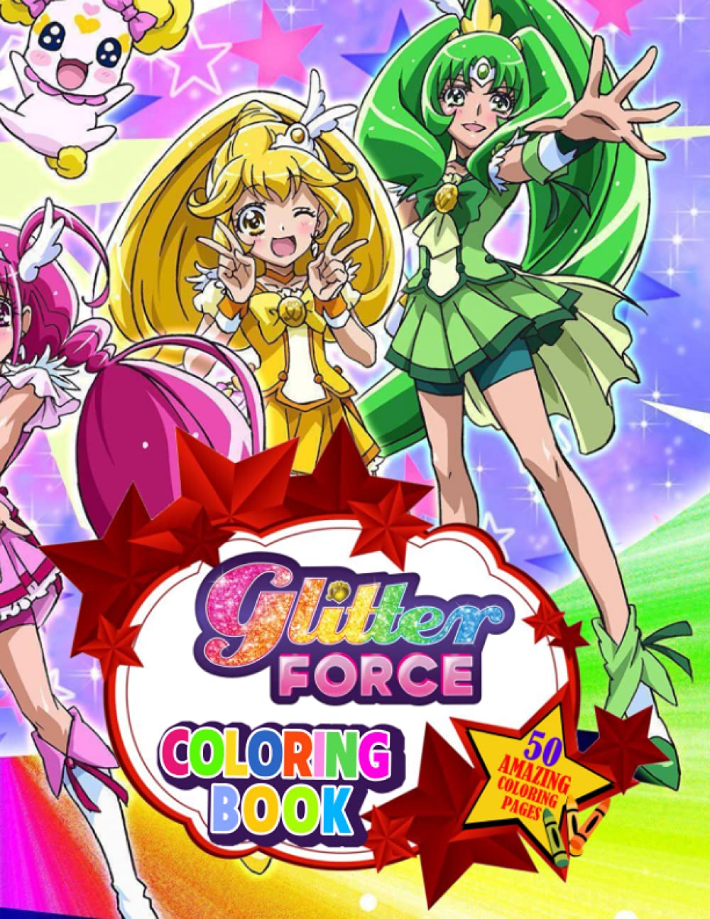 Buy Glitter Force Coloring Book Lots Beautiful Illustrations Of