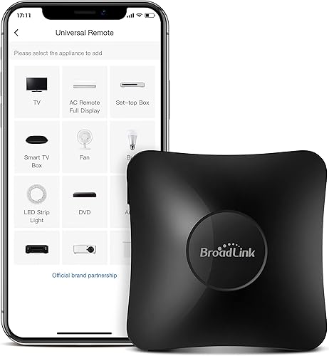 Miniatura 1 de BroadLink IRRF Smart Home Hub-WiFi IRRF Blaster para automatización del hogar, TV, cortina, control remoto de sombras, controlador de CA