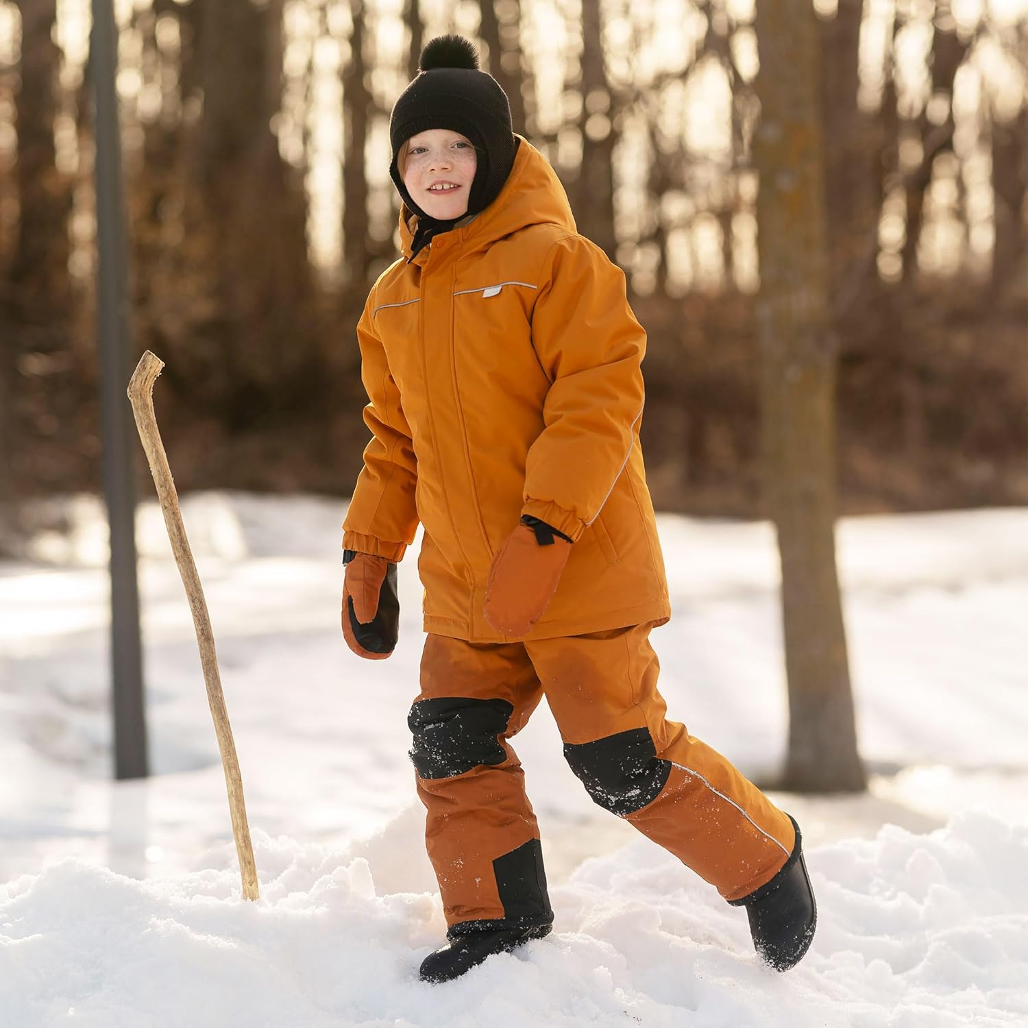 JAN & JUL Waterproof Ski Jacket, Insulated Snow Coat for Toddlers - Image 3