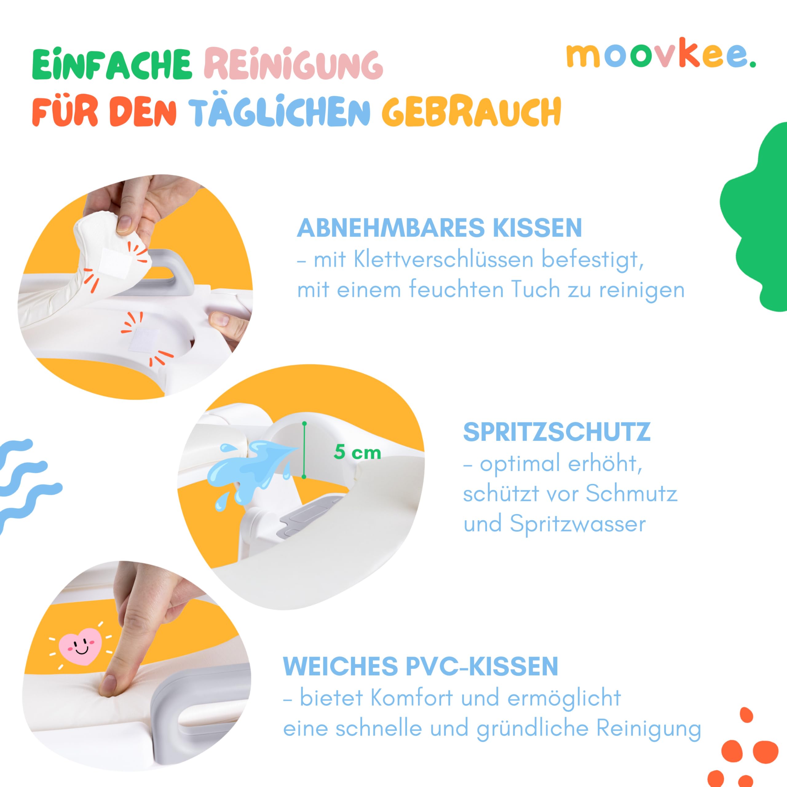 Toilettensitz Kinder mit Treppe Grau - 2-in-1 Toilettentrainer | Toilettentreppe für Jungen und Mädchen Höhenverstellbar & Rutschfest Vormontiert und Faltbar