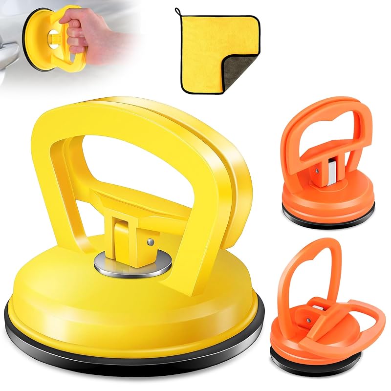 Kit de Reparo de Amassados para Carro Manoai com Ventosas de Sucção, 110 lb (aprox. 50 kg), 3 Peças