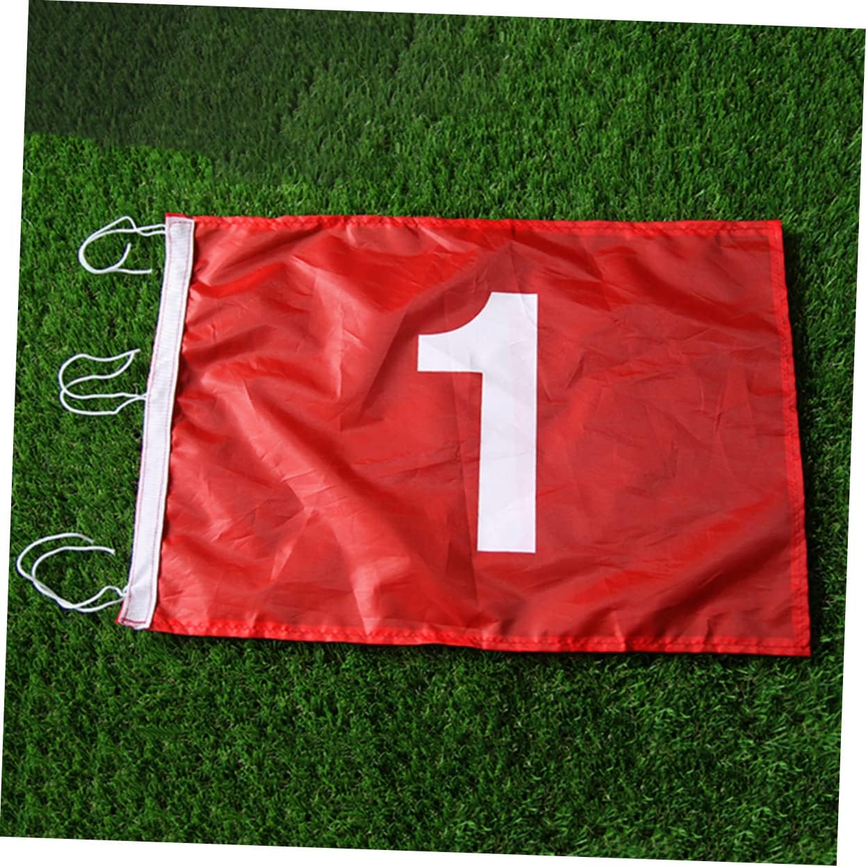5-Section Golf Flagpole Set Hole Cup Sturdy Outdoor Flag Stick for Putting Green Practice for Backyard Garden Sports