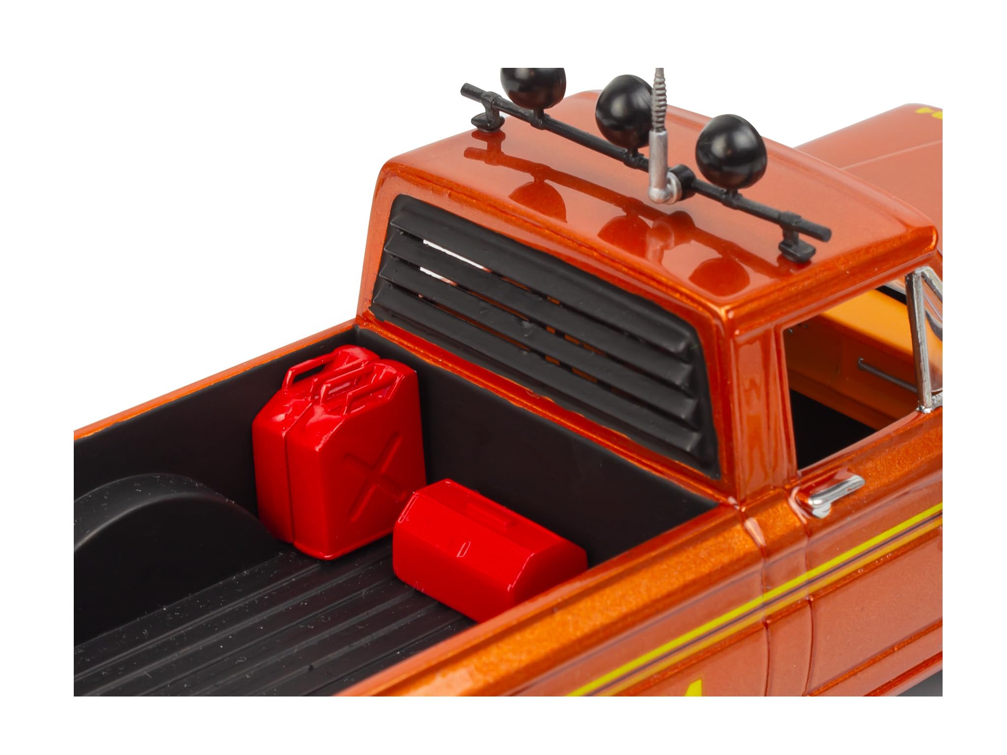 Revell Monogram 14568 - Jeep J-10 Pickup z przyczepą kempingową w skali 1:24, niezabudowany/niepomalowany model plastikowy