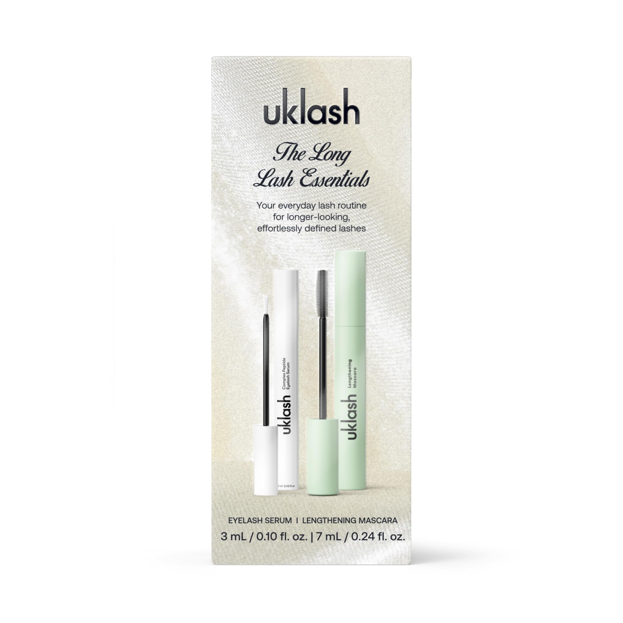 UKLASH Complex: Sérum para pestañas y máscara alargadora; esenciales para unas pestañas largas.