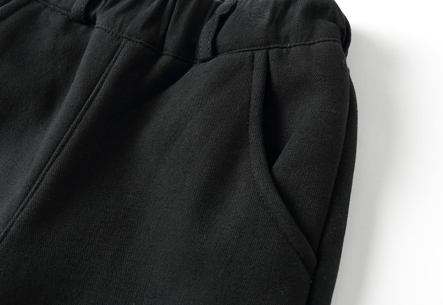 LittleSpring Boys Uniform Pants Fleece Lined Warm Winter Chino Pants - Image 5