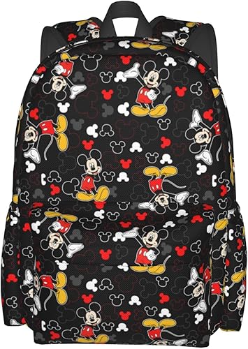 Miniatura 2 de Raoirlw Mochila de computadora de dibujos animados Mochila para portátil de 16 pulgadas Mochila de viaje, Negro -