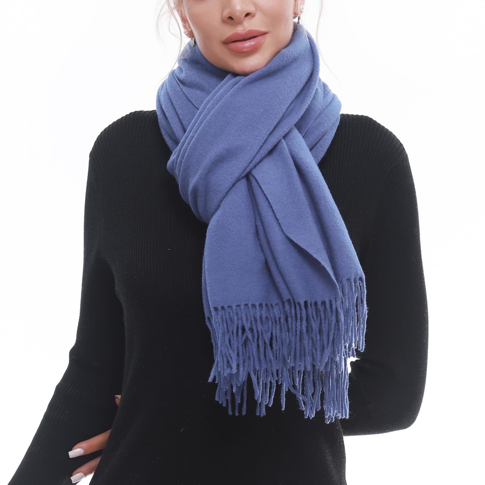 SWAT PANY Scarf for Woman Winter Warm Scarves Pashmina Shawls and Wraps Oversized Scarf