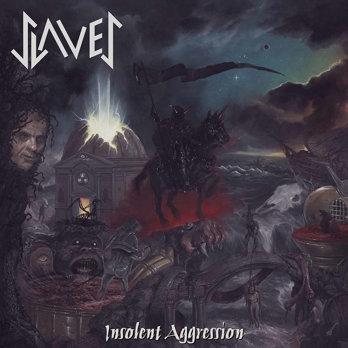 SLAVES - Insolent Aggression - LP + poster + art print limited to 300 copies