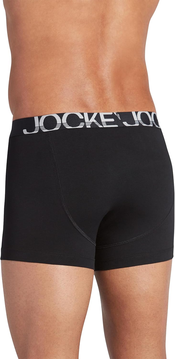Jockey Men's Underwear ActiveStretch 4" Boxer Brief - 3 Pack - Image 3