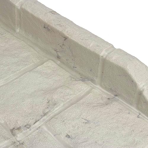 Miniatura 30 de Suncast Compuesto de poliéster fácil de usar, decorativo para exteriores, canaleta de lluvia Downspout, bloque de salpicaduras para desagües debajo