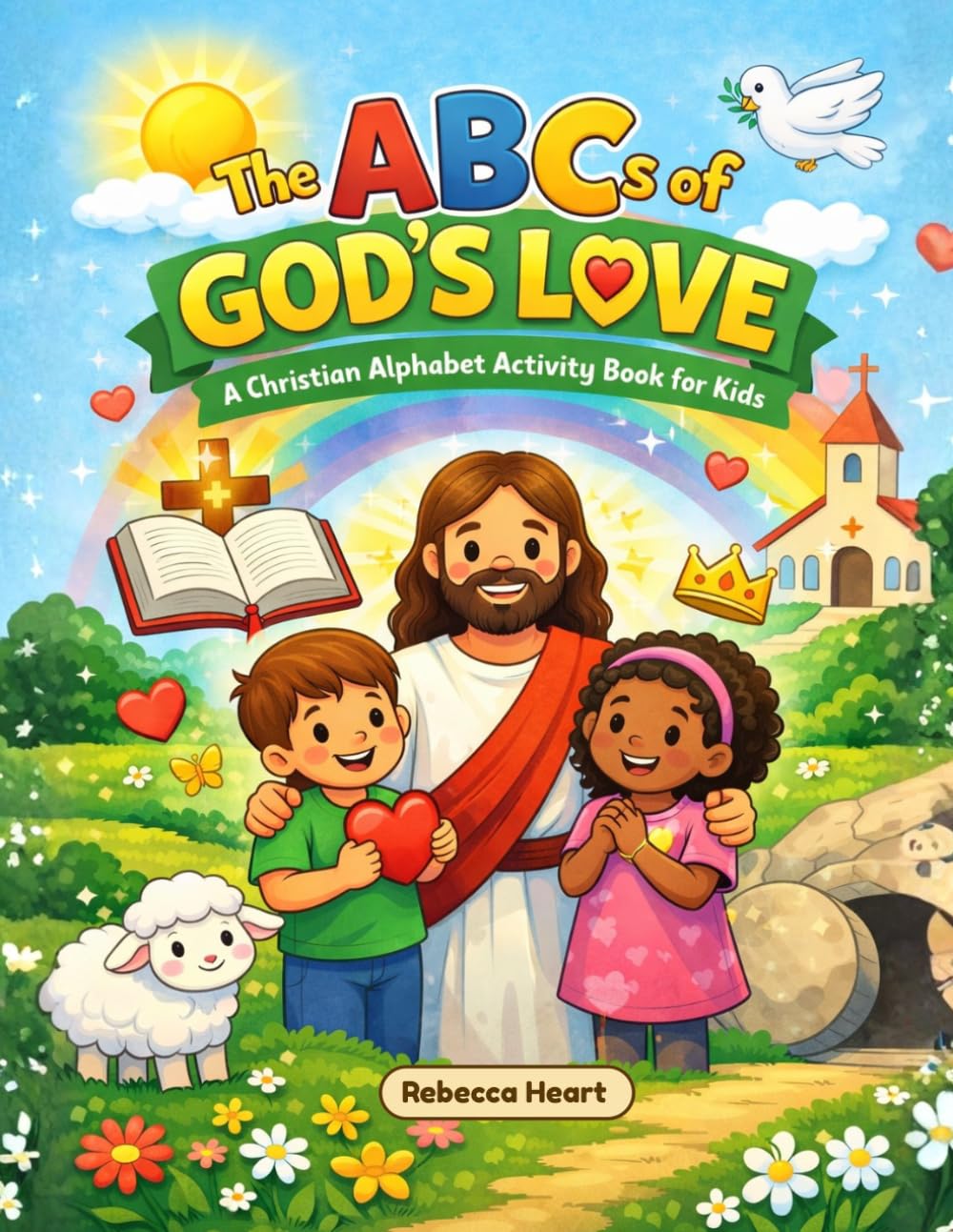 The ABCs of God's Love: A Christian Alphabet Activity Book for Kids