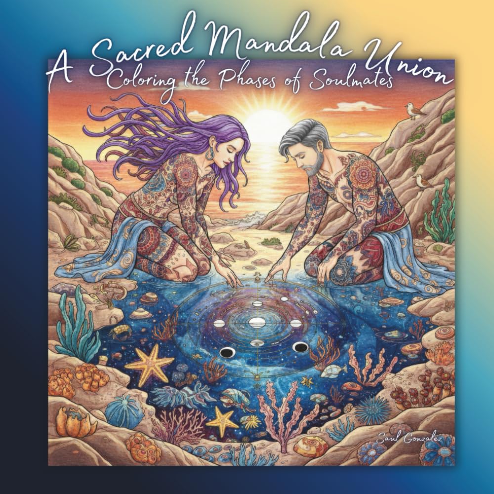 A Sacred Mandala Union: Coloring the Phases of Soulmates